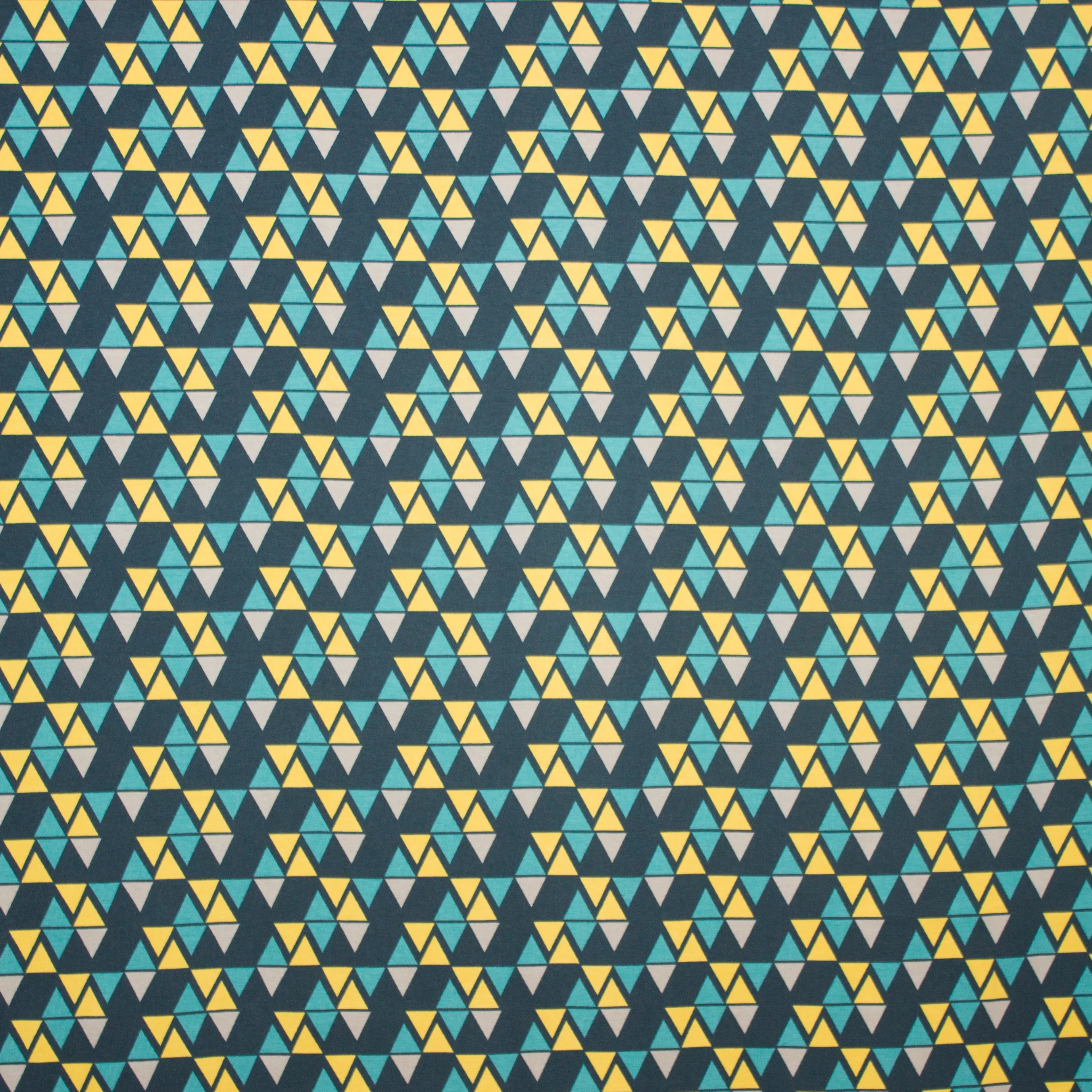 Tricot geometrisch motief